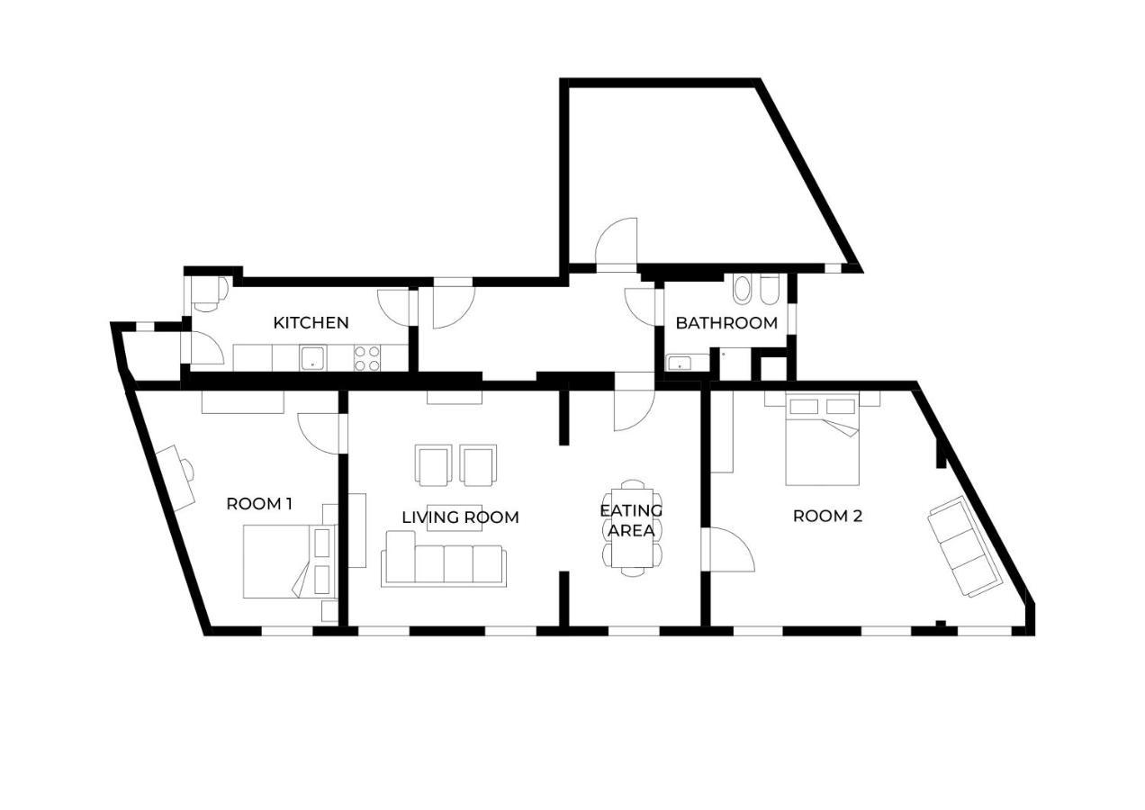 Luxurious, 2 Min To Casino And Roemertherme Apartment Baden Luaran gambar